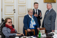 Posiedzenia Rady ds. Osób z Niepełnosprawnościami 001 . imię i nazwisko twórcy zdjęcia: fot. Marek Borawski
źródło pochodzenia: Kancelaria Prezydenta Rzeczypospolitej Polskiej 
czas pozyskania zdjęcia: 07/04/2026 r.  